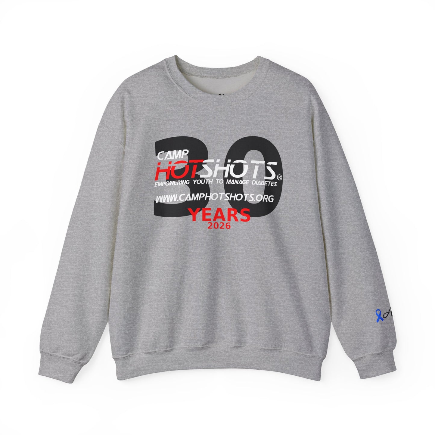 Camp Hot Shots 30 Year Crewneck Sweatshirt