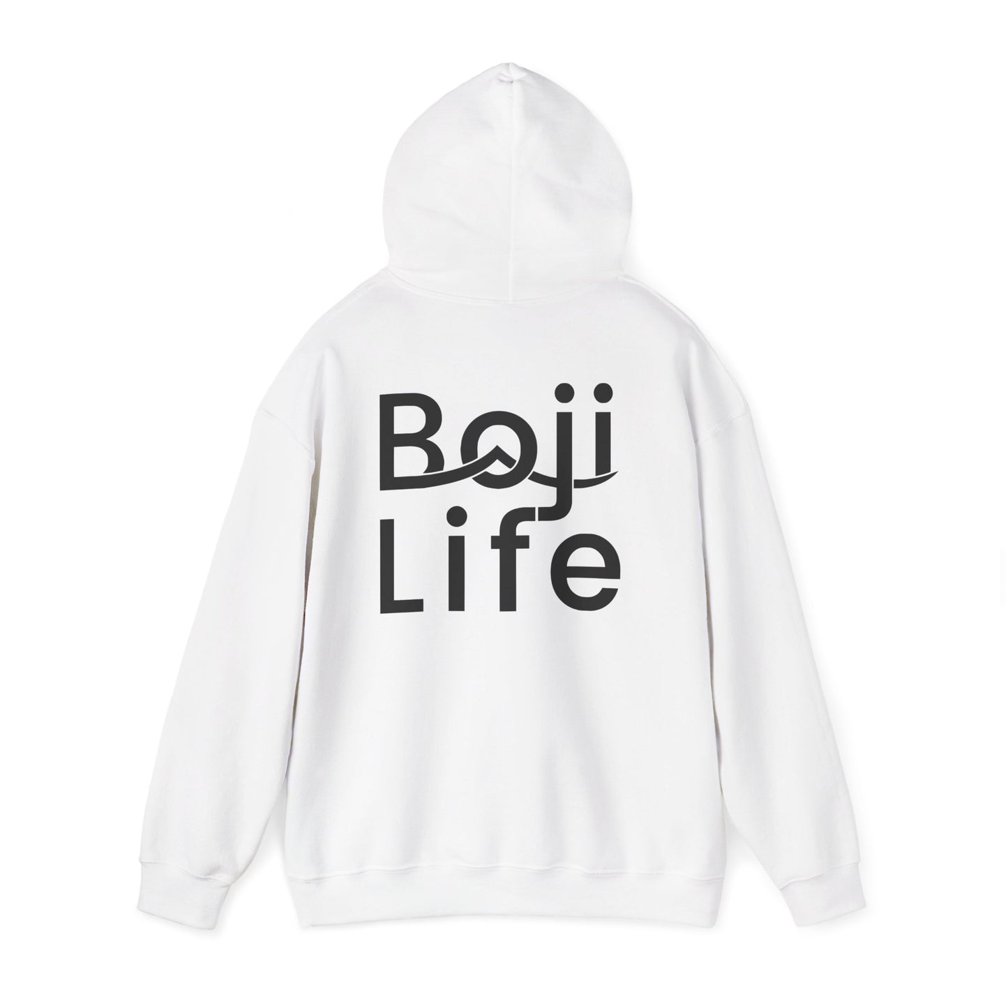 Boji Life Hoodie — Back-Print Pullover