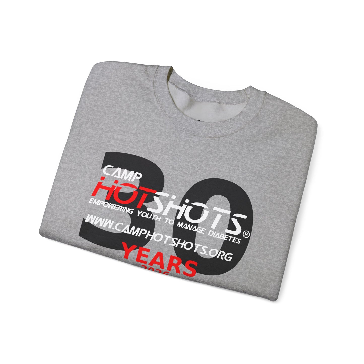 Camp Hot Shots 30 Year Crewneck Sweatshirt
