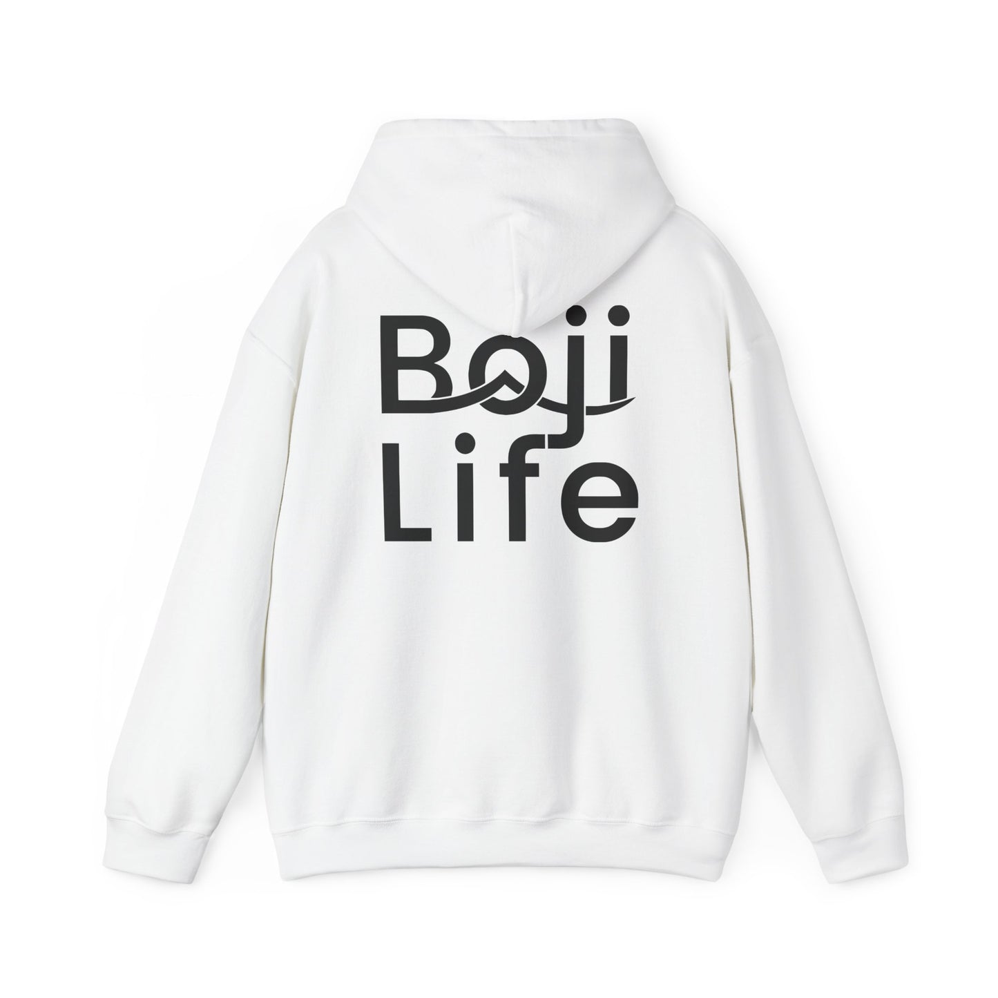 Boji Life Hoodie — Back-Print Pullover