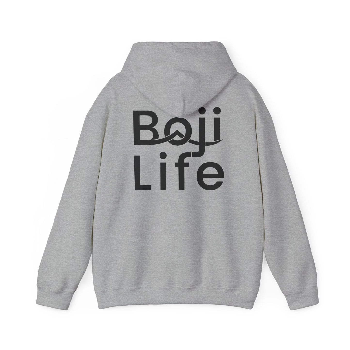Boji Life Hoodie — Back-Print Pullover