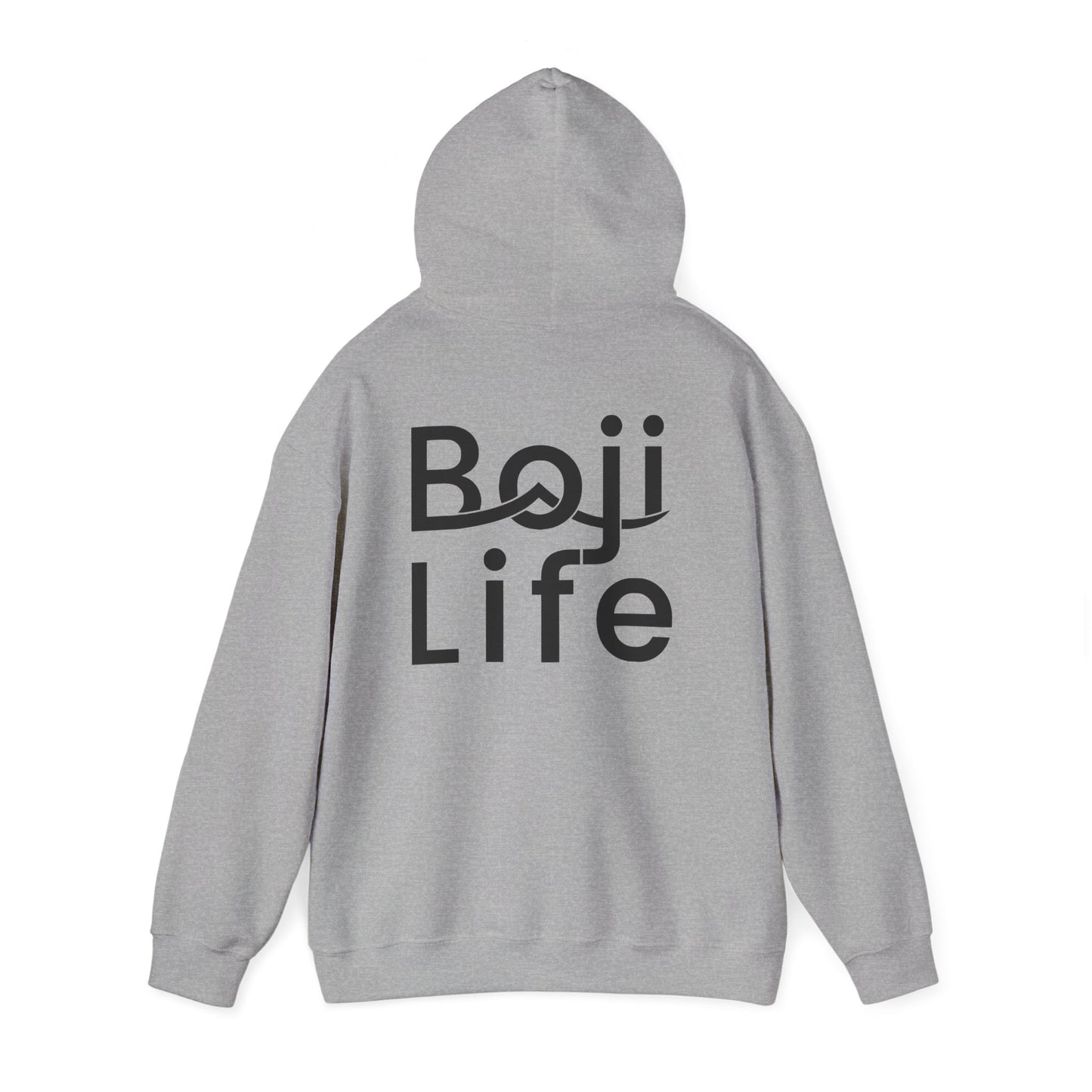 Boji Life Hoodie — Back-Print Pullover